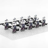 Space War Theme104th Wolfpack Heavy Infantry Block Figures Set of 10pcs