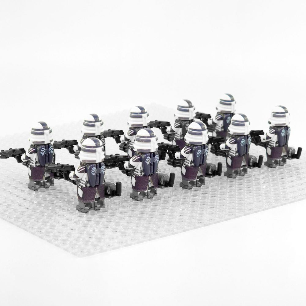 Space War Theme104th Wolfpack Heavy Infantry Block Figures Set of 10pcs