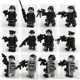 Assault Team Unit Block Figures Set