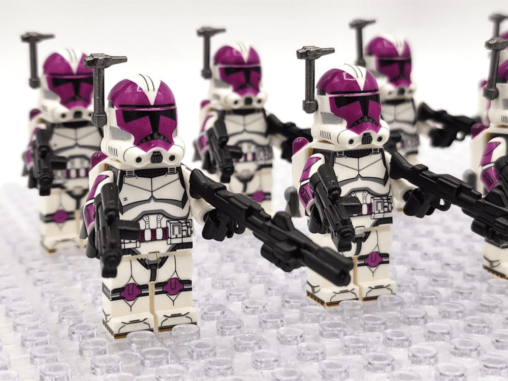 Space War Theme 21st Nova Corps Galactic Marines Clone Troopers Block Figures Set