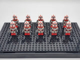 Space War Theme Coruscant Assault Trooper Block Figures Set