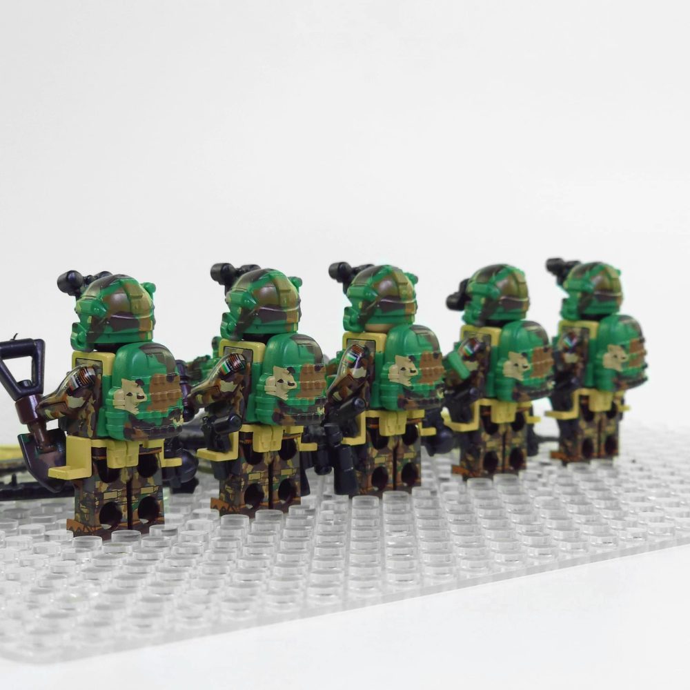 Russian Alpha Special ForcesBlock Figures Set