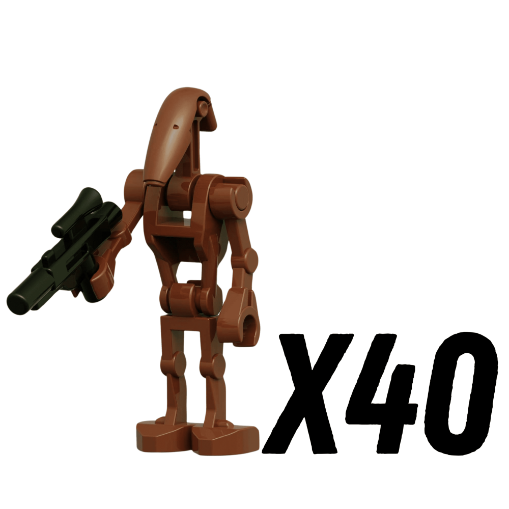 Space War Theme Geonosis B1 Battle Droid Army Block Figures Set