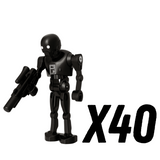 Space War Theme KX-Series Security Droids Block Figures Set