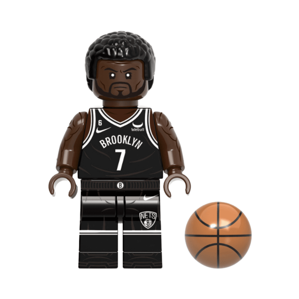NBA Basketball Block Figures Set of 8pcs with Basketball Accessory