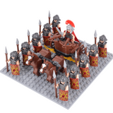 Roman Greek & Spartan Legions Block Figures Sets