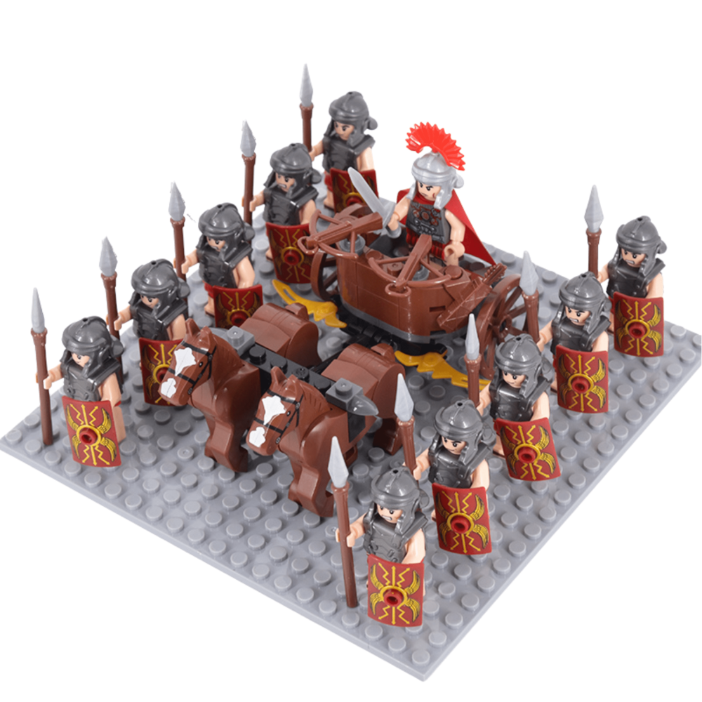 Roman Greek & Spartan Legions Block Figures Sets