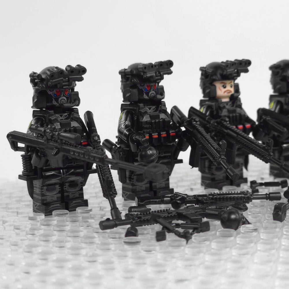 United Kingdom (SAS) Special Air Service Regiment Block Figures Set