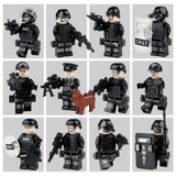 SWAT Task Force Block Figures Set