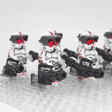 Space War Theme Coruscant Guard Riot Control Unit Block Figures Set