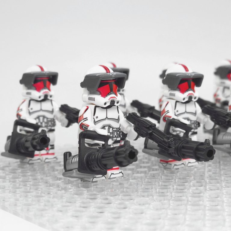 Space War Theme Coruscant Guard Riot Control Unit Block Figures Set
