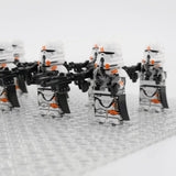 Space War Theme 212th Attack Battalion Airborne Paratrooper Block Figures Set
