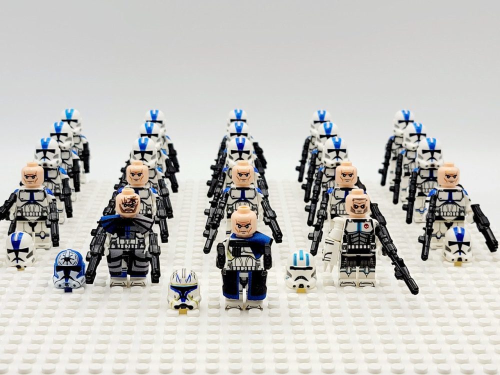 Space War Theme B2-RP Super Battle Droid Battalion Block Figures Bundle