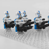 Space War Theme 501st Legion Phase 2 Heavy Clone Troopers Block Figures Set of 10pcs