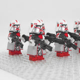 Space War Theme Coruscant Guard Heavy Trooper Block Figures Set
