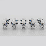 Space War Theme 501st Legion Clone Troopers Block Figures Set
