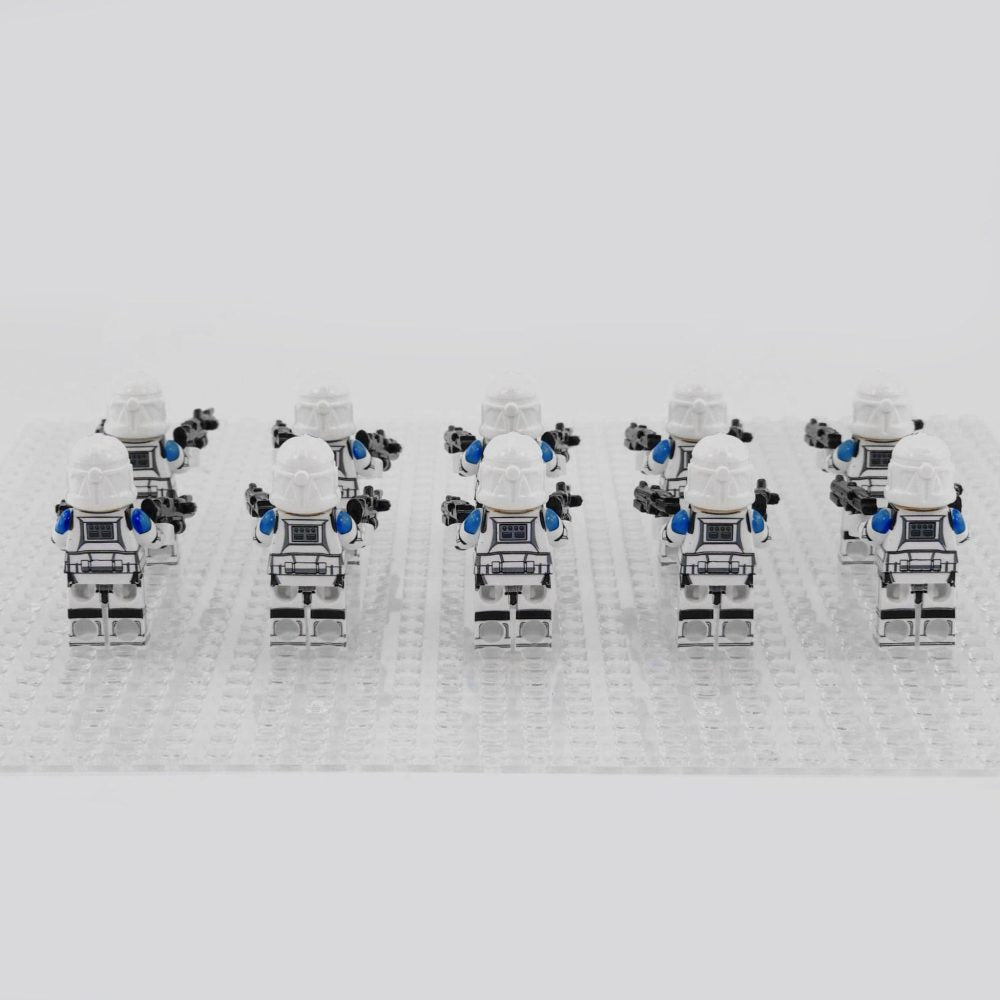 Space War Theme 501st Legion Clone Troopers Block Figures Set