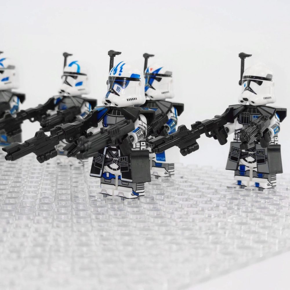 Space War Theme Captains and Heroes of the 501st Legion Block Figures Set