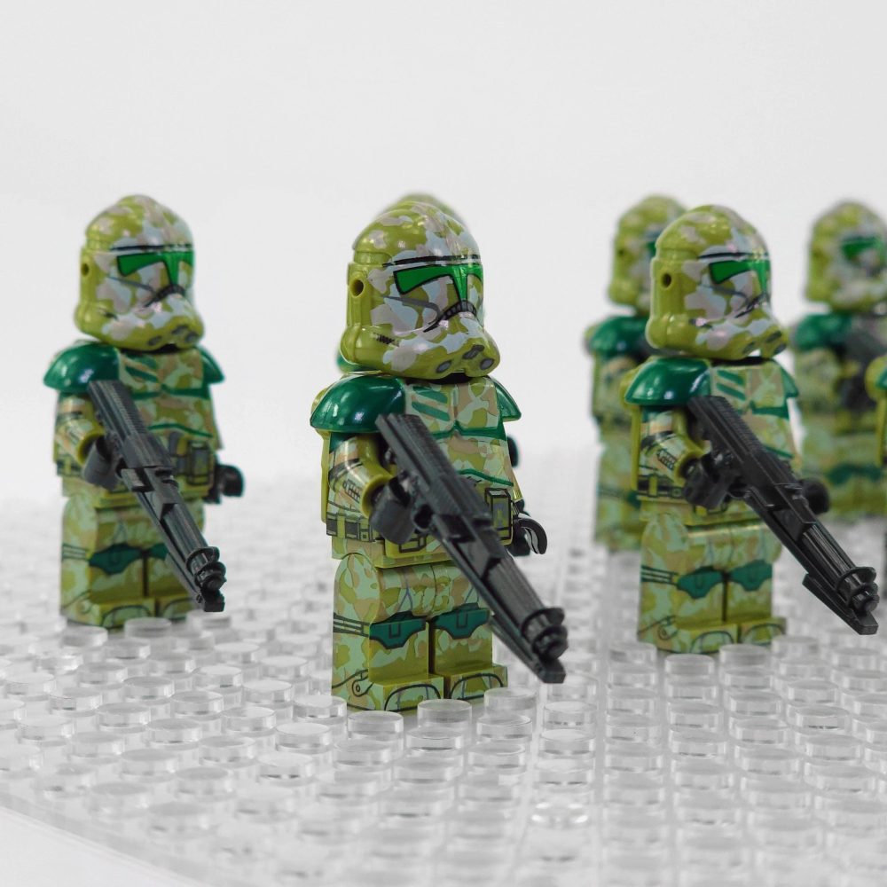 Space War Theme Kashyyyk Clone Troopers 41st Rangers Block Figures Set