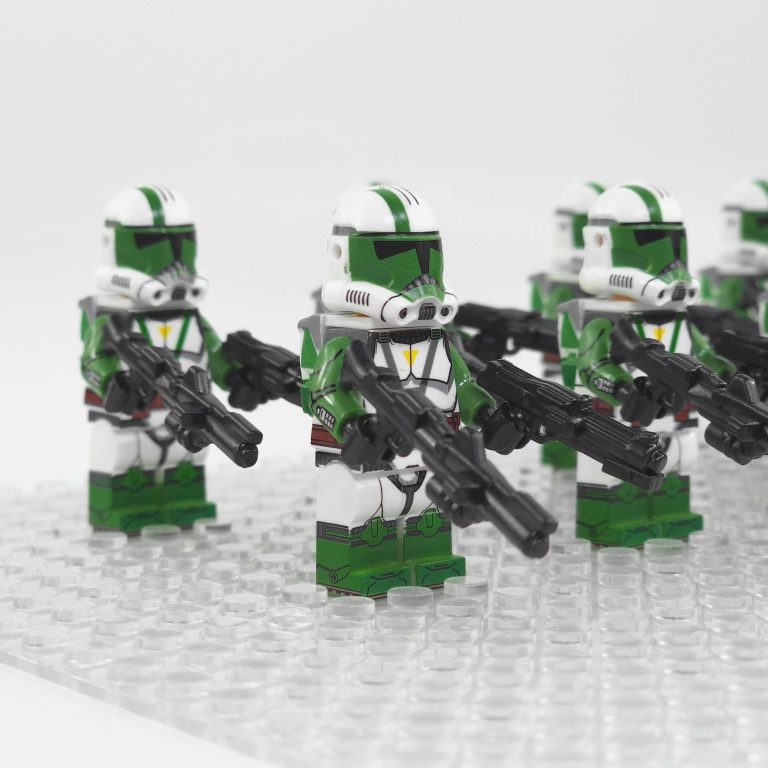 Space War Theme Doom’s Unit Phase 2 Clone Troopers Block Figures Set