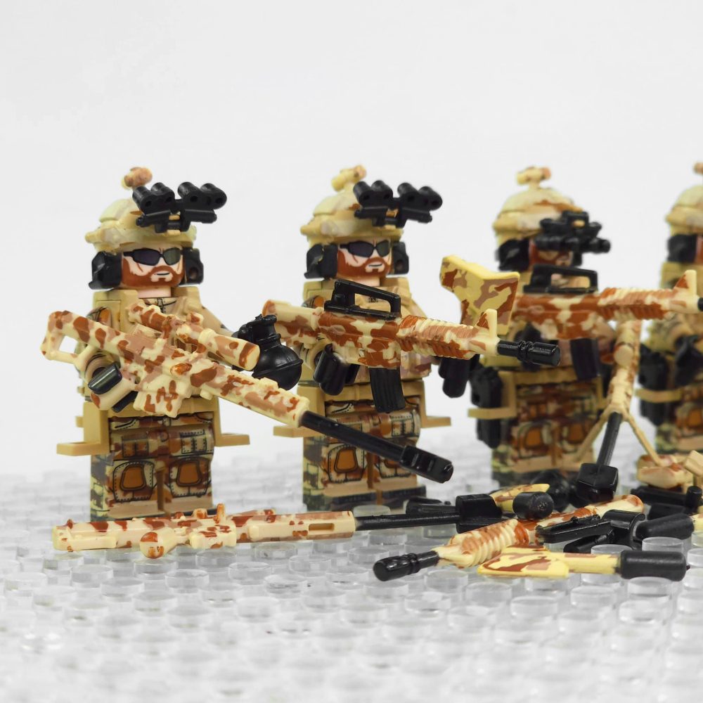 US Army Delta Forces Block Figures Set