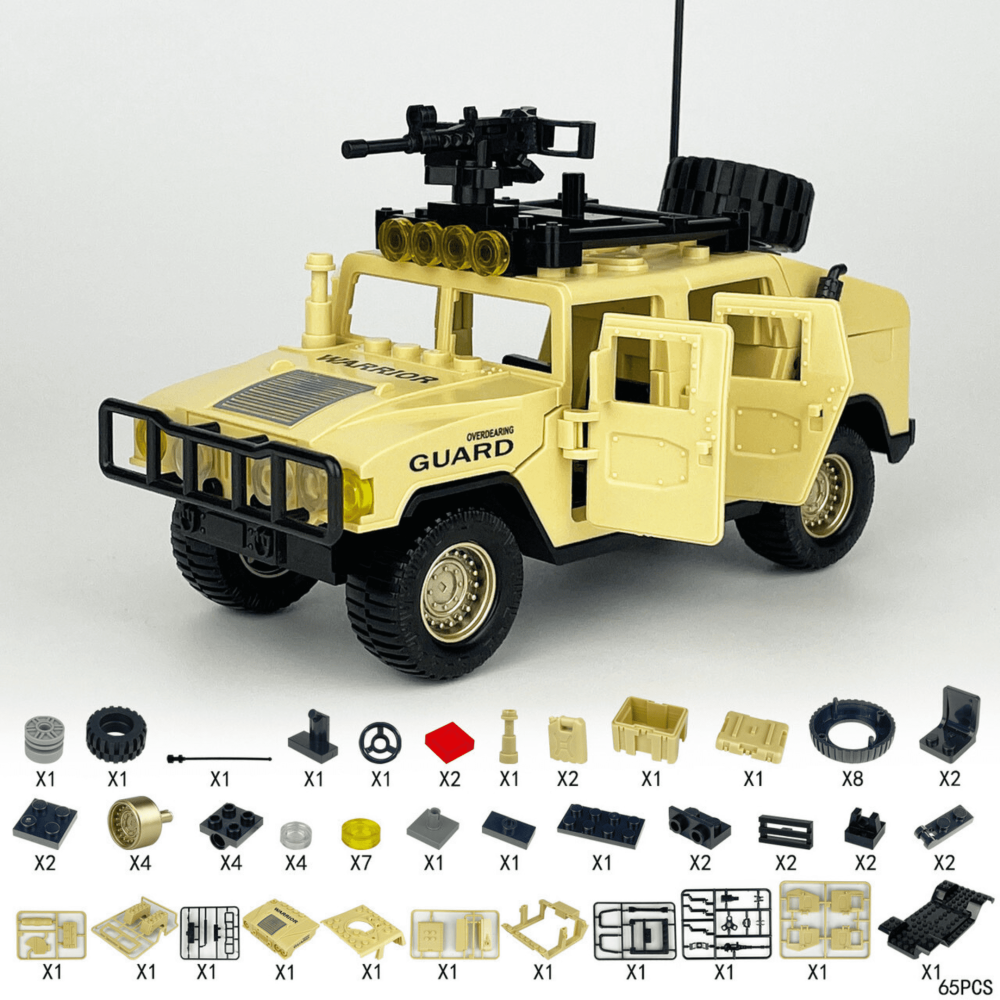 Special Operation Unit Block Figures Set