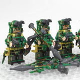 The Kommando Spezialkrafte German Special Forces Block Figures Set