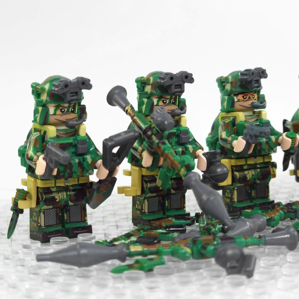 The Kommando Spezialkrafte German Special Forces Block Figures Set