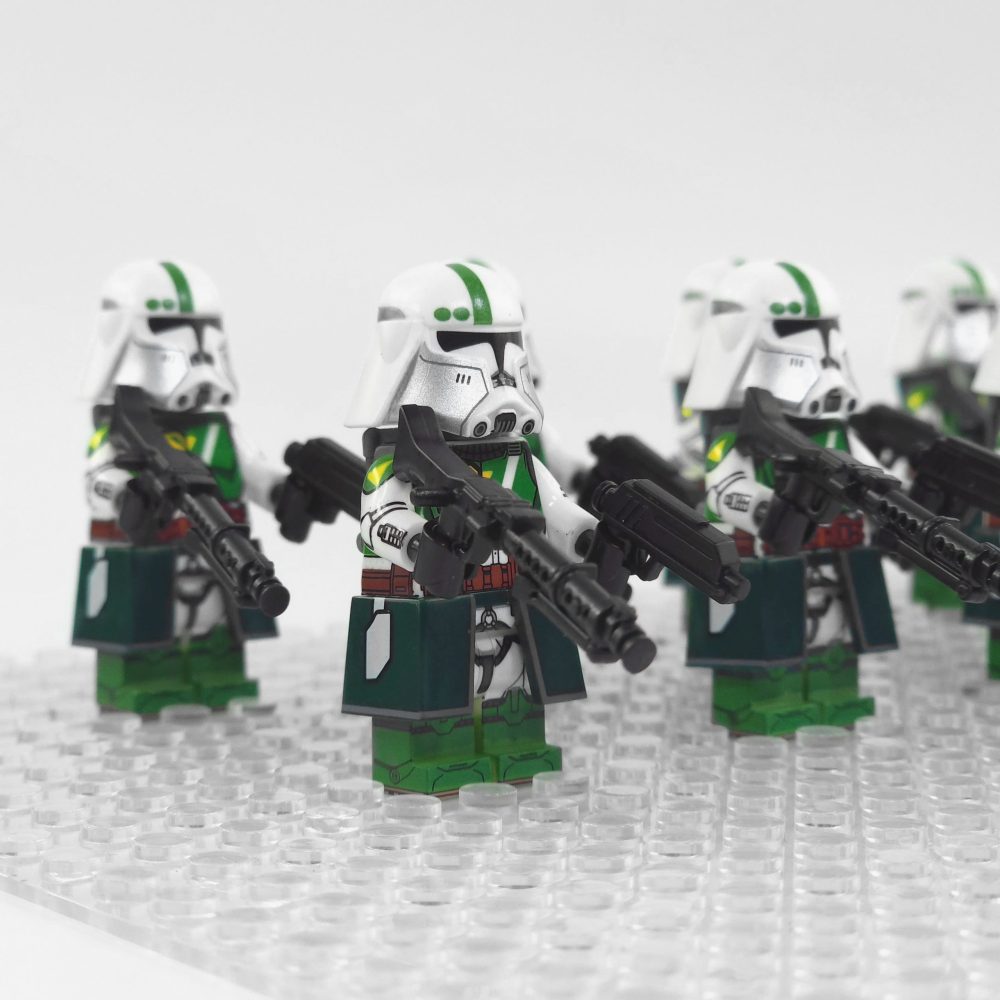 Space War Theme Doom’s Unit Heavy Jetpack Clone Troopers Block Figures Set