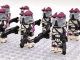 Space War Theme 21st Nova Corps Galactic Marines AT-RT Driver Block Figures Set