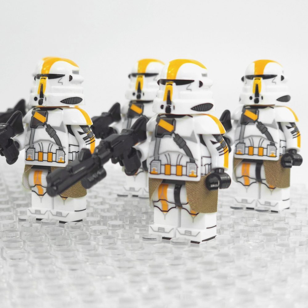 Space War Theme 327th Airborne Paratrooper Block Figures Set