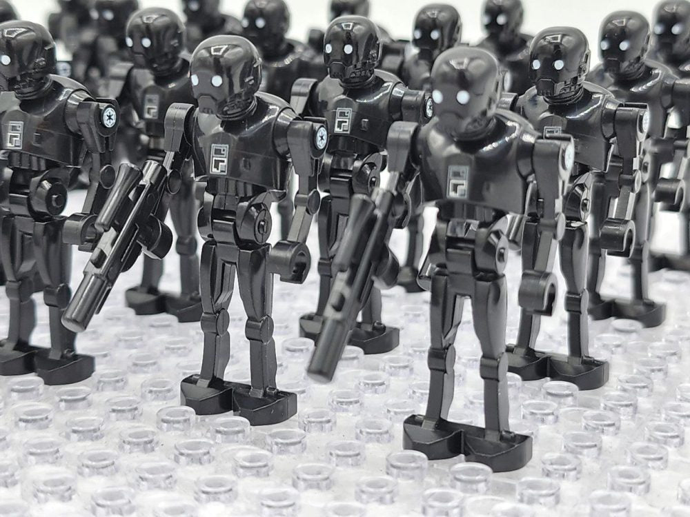 Space War Theme KX-Series Security Droids Block Figures Set