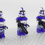 Space War Theme 187th Legion Clone Trooper Block Figures Set of 5pcs