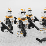 Space War Theme 212th Battalion Clone Troopers Block Figures Set of 10pcs