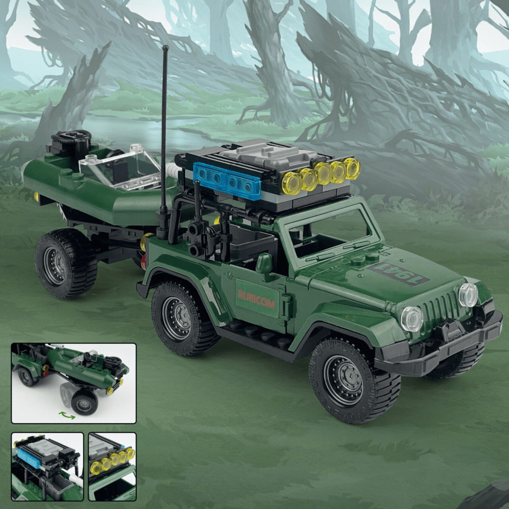 Task Force Bravo Unit Block Figures Set