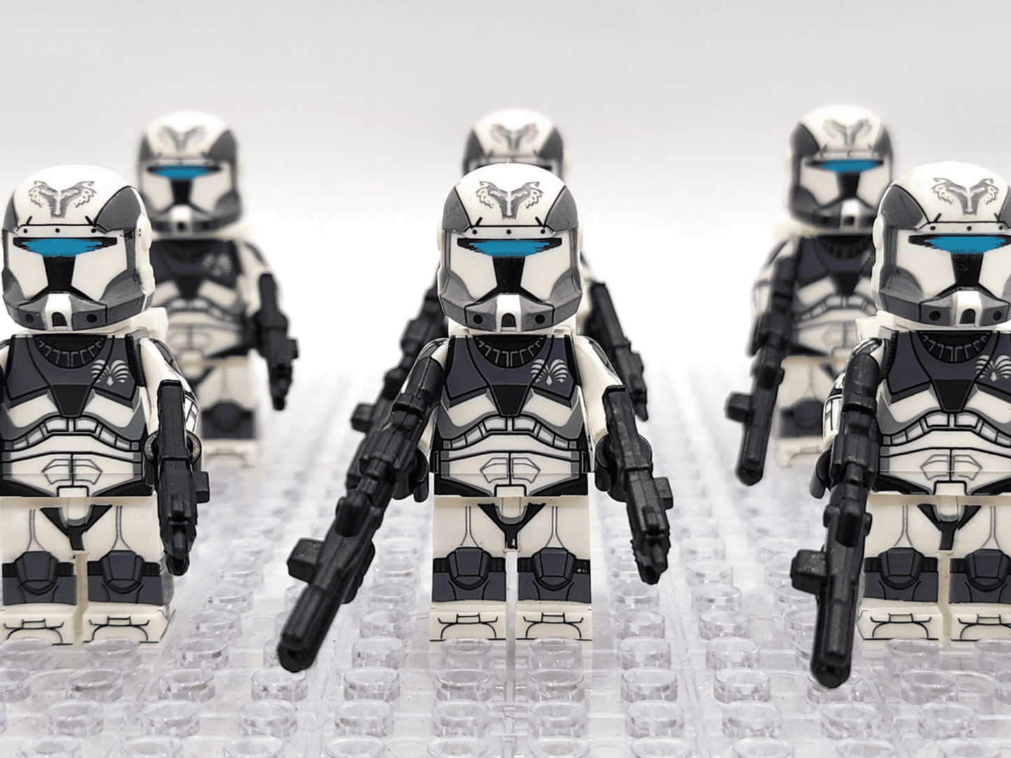Space War Theme 104th Wolfpack Commandos Block Figures Set of 10pcs