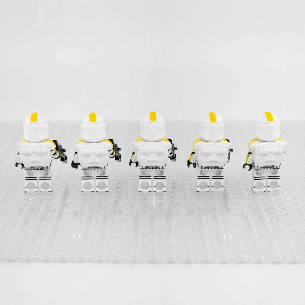 Space War Theme 327th Jetpack Clone Troopers Block Figures Set of 5pcs