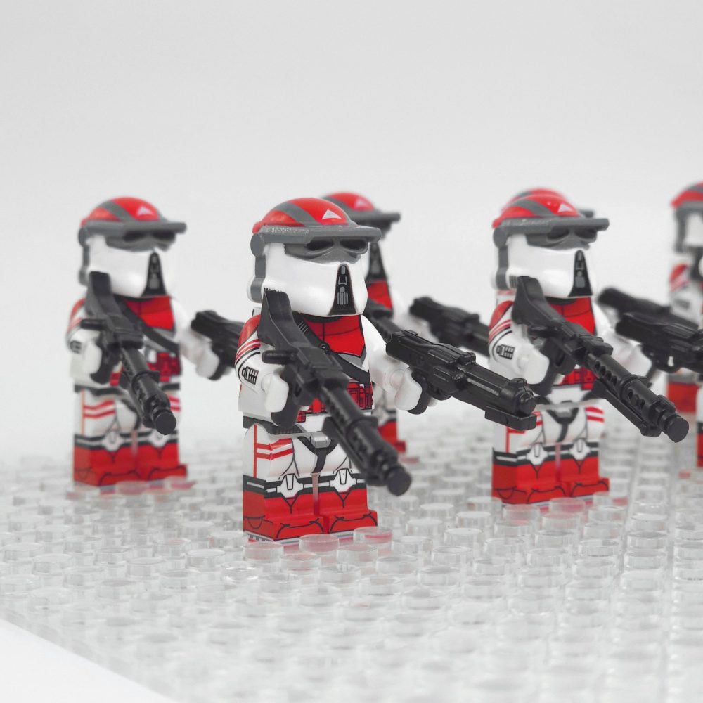 Space War Theme Coruscant Guard AT-RT Driver Block Figures Set