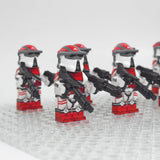 Space War Theme Coruscant Guard AT-RT Driver Block Figures Set