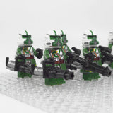 Space War Theme Doom’s Unit Heavy Gunner Clone Troopers Block Figures Set