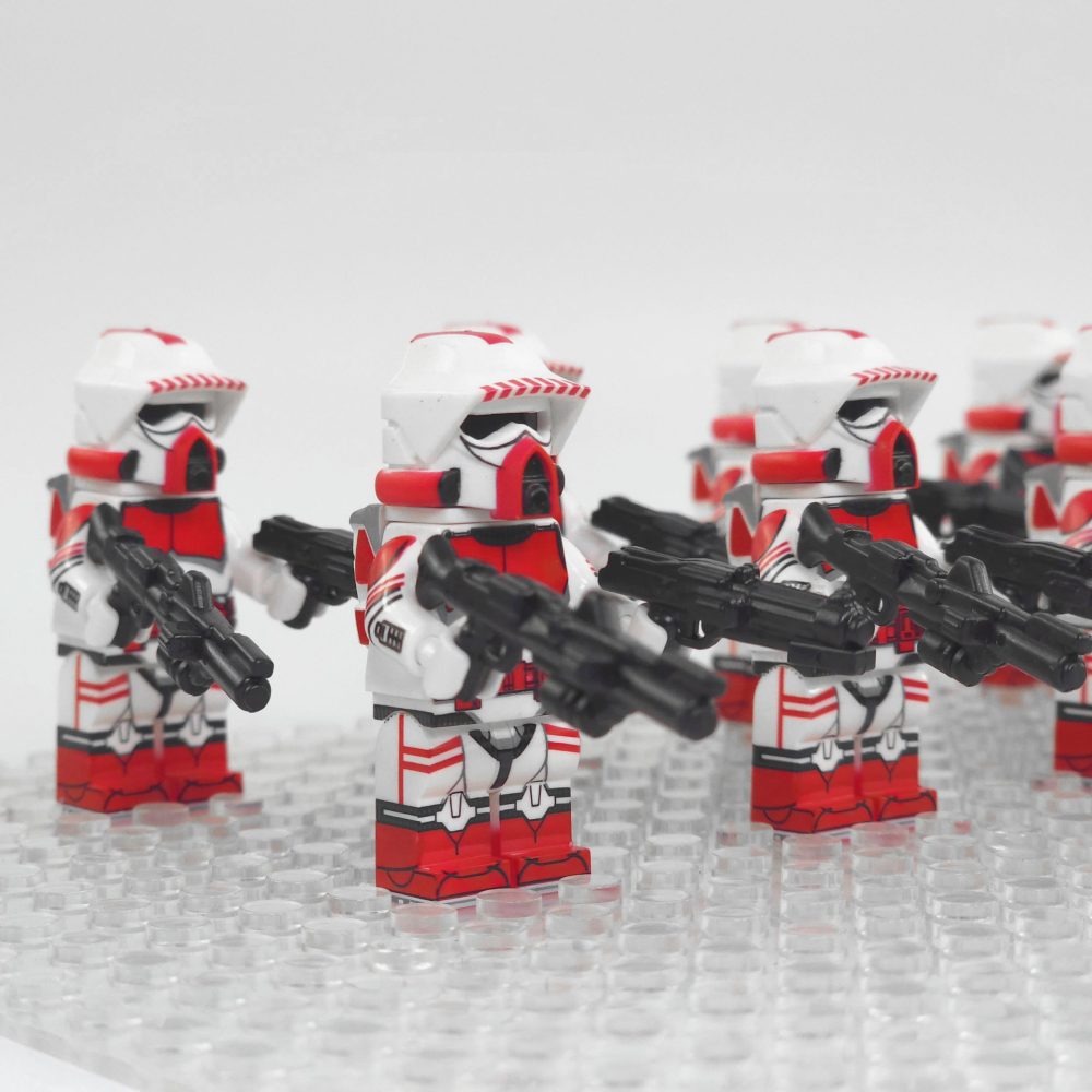Space War Theme Coruscant Guard ARF Trooper Block Figures Set