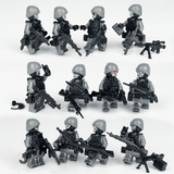 Ghost Team Special Force Unit Block Figures Set