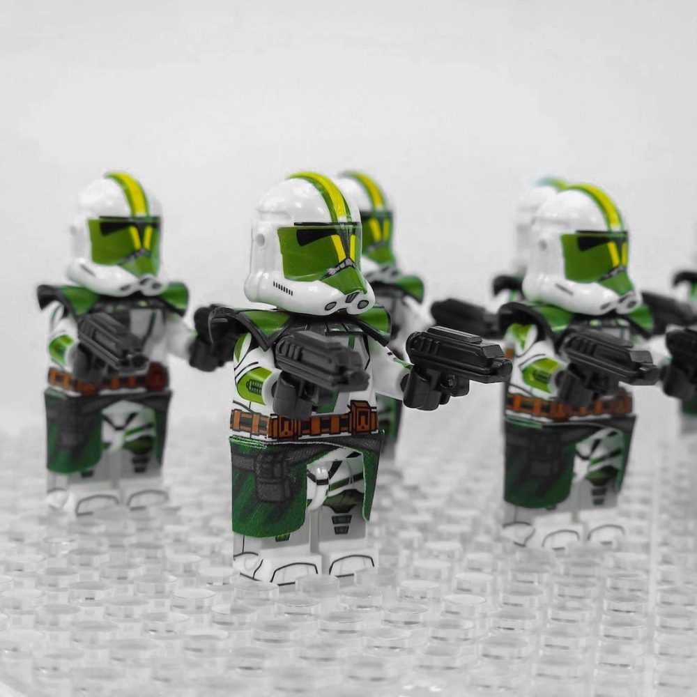 Space War Theme Doom Arc Clone Troopers Block Figures Set