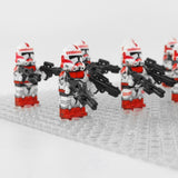 Space War Theme Coruscant Guard Fox Thorn Clone Troopers Block Figures Set
