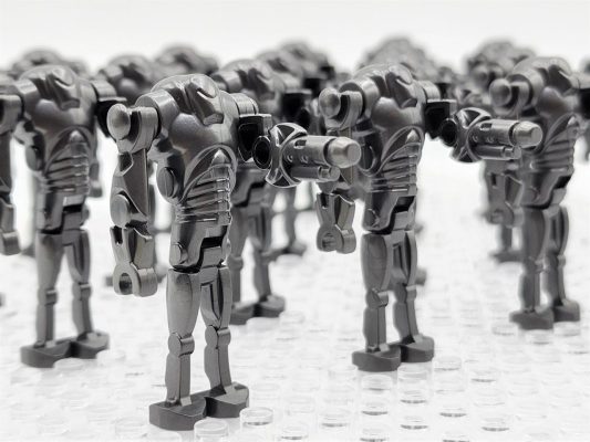 Space War Theme Super Battle Droid Block Figures Army Set