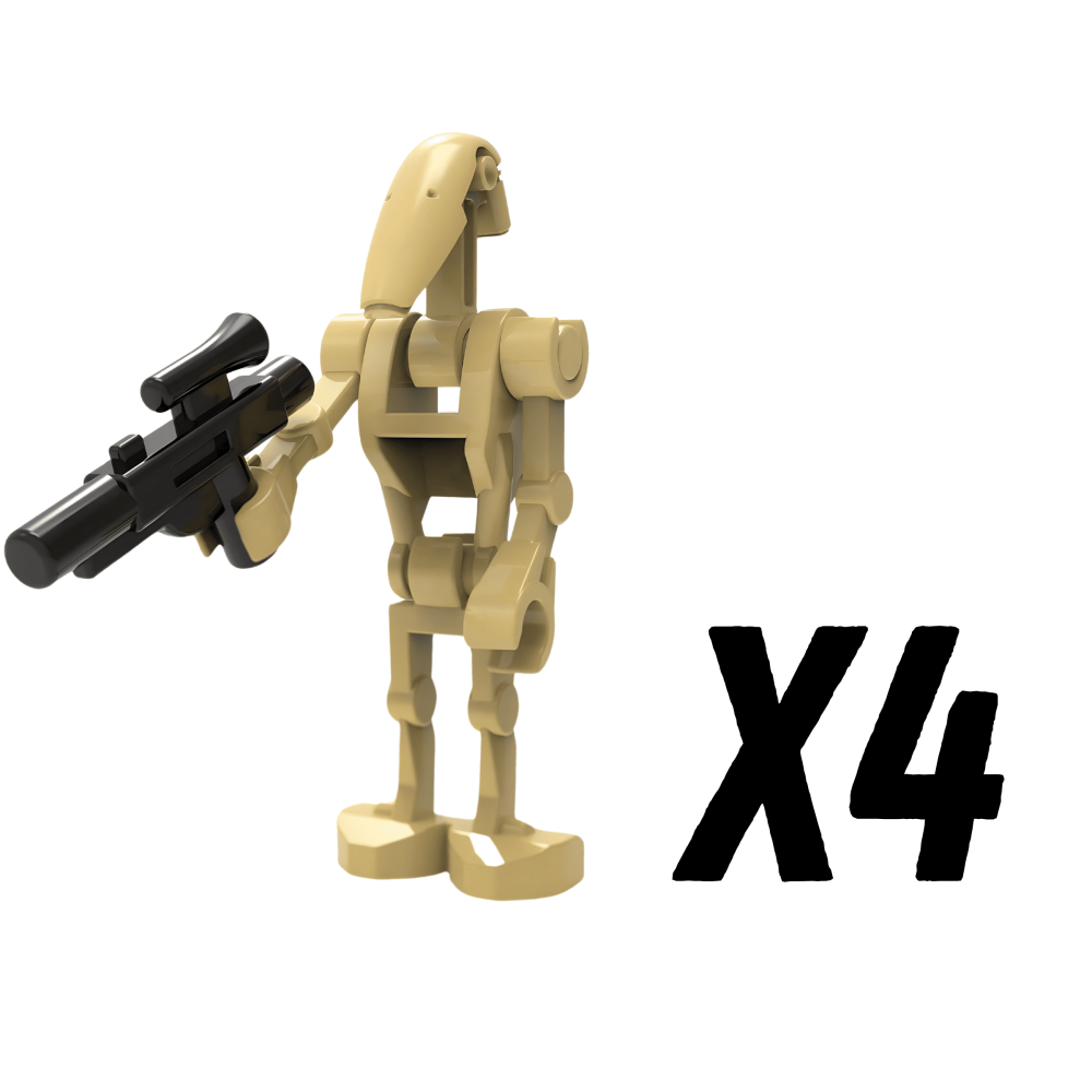 Space War Theme B1 Battle Droids Block Figures Set