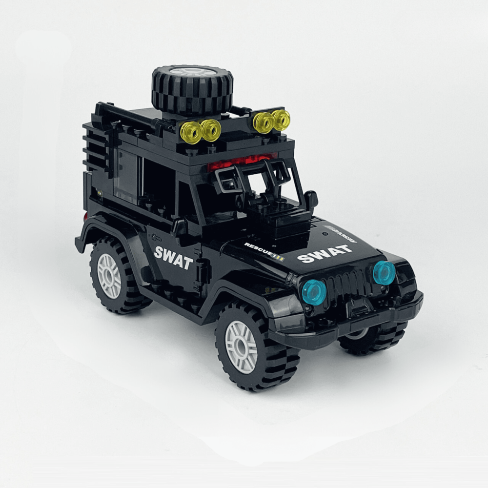 SWAT Task Force Block Figures Set