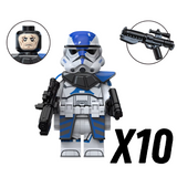 Space War Theme 501st Legion & Sith Block Figures Set of 10pcs
