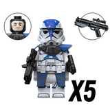 Space War Theme 501st Legion & Sith Block Figures Set of 10pcs