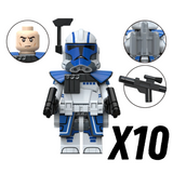 Space War Theme 501st Legion & Sith Block Figures Set of 10pcs